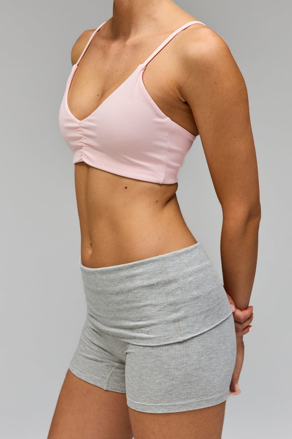 Blossom Scrunch Bra - Soft Pink
