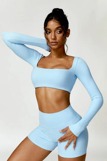 Sage Crop Top